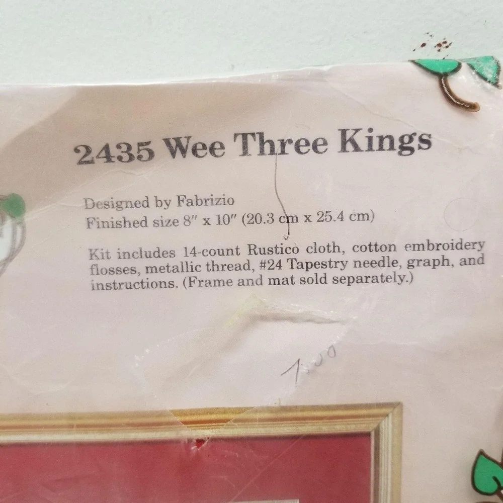 Bumpkins Creative Circle Kit 2435 Wee Three Kings Christmas Holiday Wisemen Kit